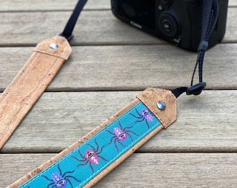 Jumping Spider Optics Strap | Binoculars, Camera | Eco-friendly | Nature and Wildlife