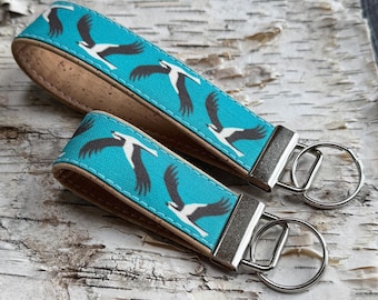 Osprey Keychain | Cork and Canvas | Eco-friendly | Wildlife, Birds