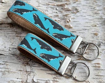 Right Whale Keychain | Cork and Canvas | Eco-friendly | Nature, Ocean
