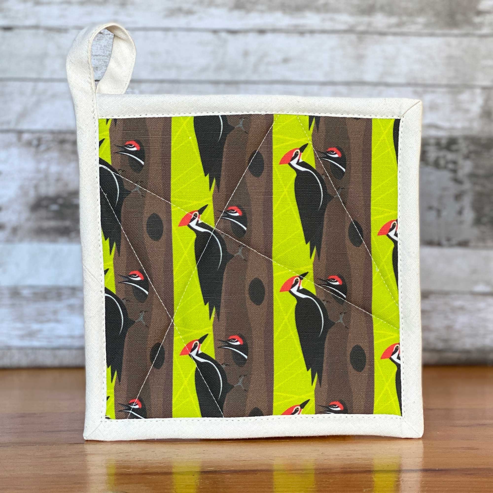 Soporte de olla de pájaro carpintero apilado Ecofriendly | Etsy