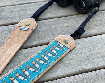 Long-eared Owl Optics Strap | Binoculars, Camera | Eco-friendly | Birdwatching