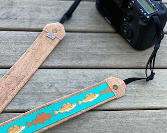 Atlantic Cod Optics Strap | Eco-friendly Gift | Binoculars, Camera | Fishing