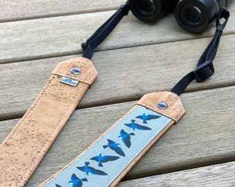 Tree Swallow Optics Strap | Binoculars, Camera | Eco-friendly | Birdwatching