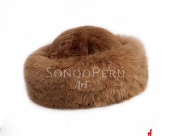 Handmade Baby Alpaca Fur Cossack Hat - Women display picture 2