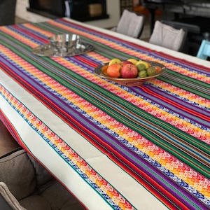 Andean Peruvian blanket | Bohemian Fabric | Peruvian Andean Tablecloth | Inca blanket | Aguayo Textile |Bohemian Blanket |Wedding Decoration