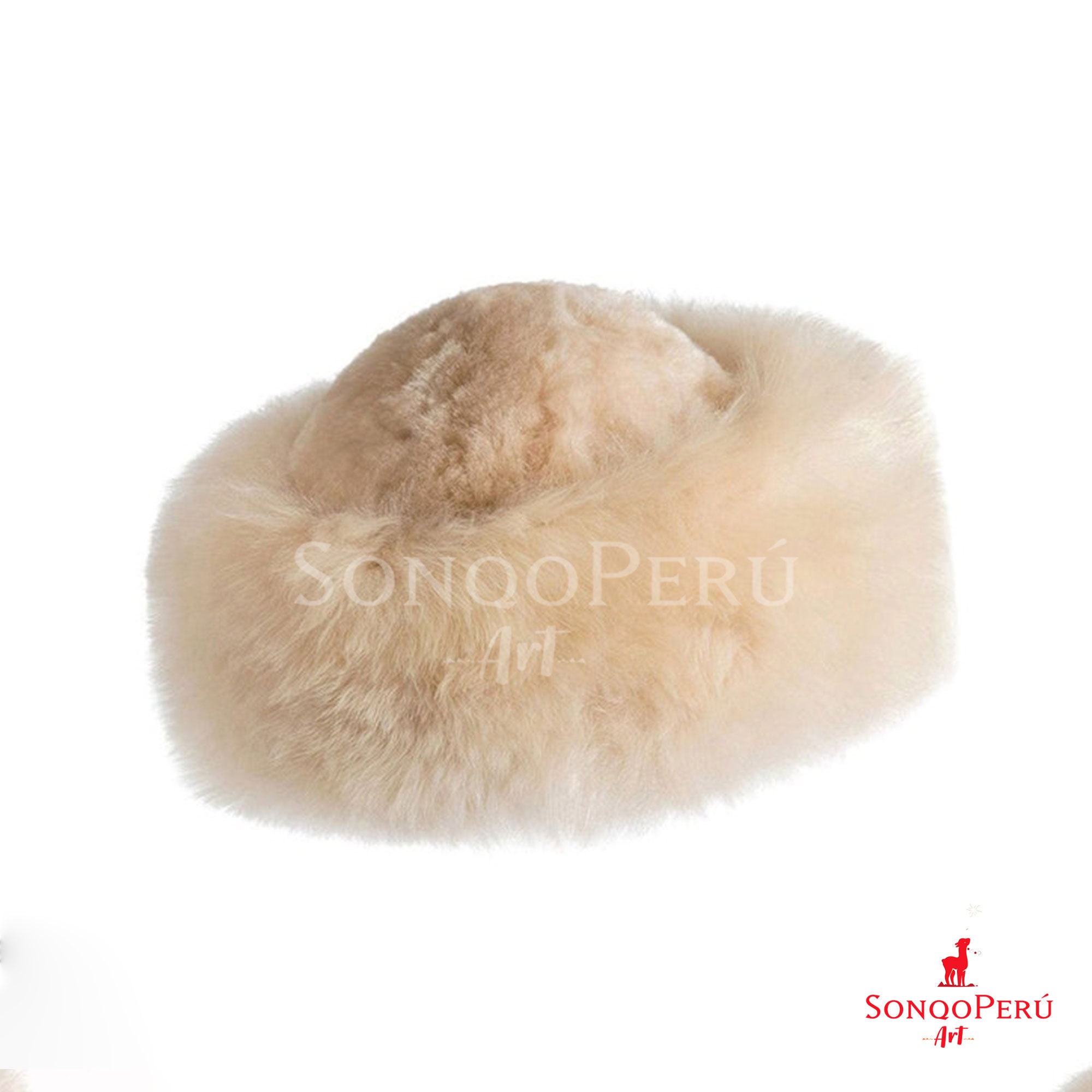 COPY - Baby Alpaca Fur Cossack Hat Russian Alpaca hat Luxurious Cossack hat Dark Brown main image 2