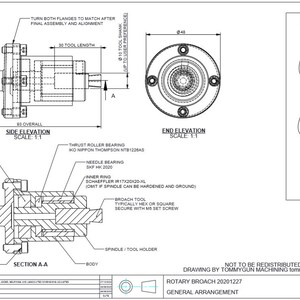 Rotary Broach Plan - Etsy