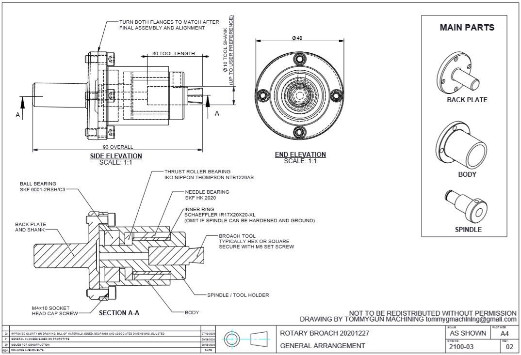 Rotary Broach Plan Etsy Australia