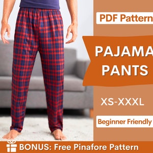  Buffalo Plaid Pajama Pants High-Waist Black and White Plaid  Sleepwear Plus Size Drawstring Lounge Joggers Athletic Yoga Pants Big and  Tall Sweatpants for Men : Clothing, Shoes & Jewelry