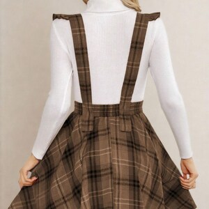 Skirt Pattern Suspender Skirt Sewing Pattern High Waist Skirt Pattern