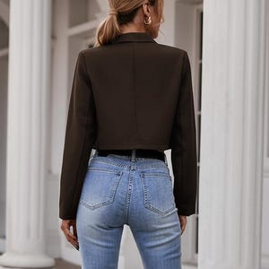 Patrón de costura para blazer / Patrón de costura para chaqueta de traje / Blazer para mujer / Patrones de costura para mujer / Patrón de costura para blazer de traje para mujer imagen 3