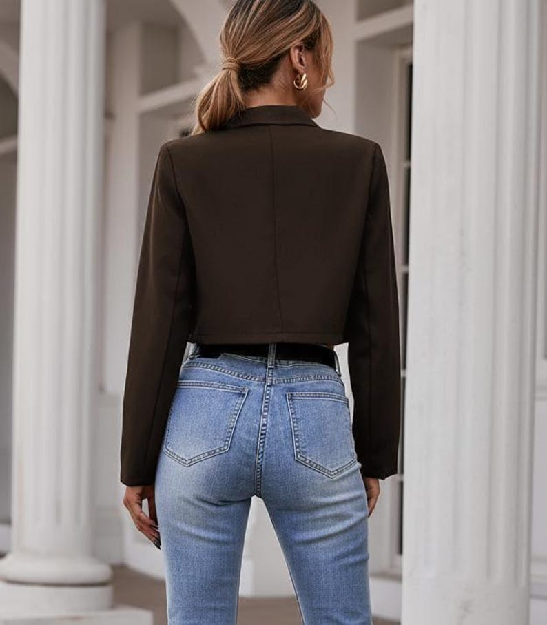 Patrón de costura para blazer / Patrón de costura para chaqueta de traje / Blazer para mujer / Patrones de costura para mujer / Patrón de costura para blazer de traje para mujer imagen 3