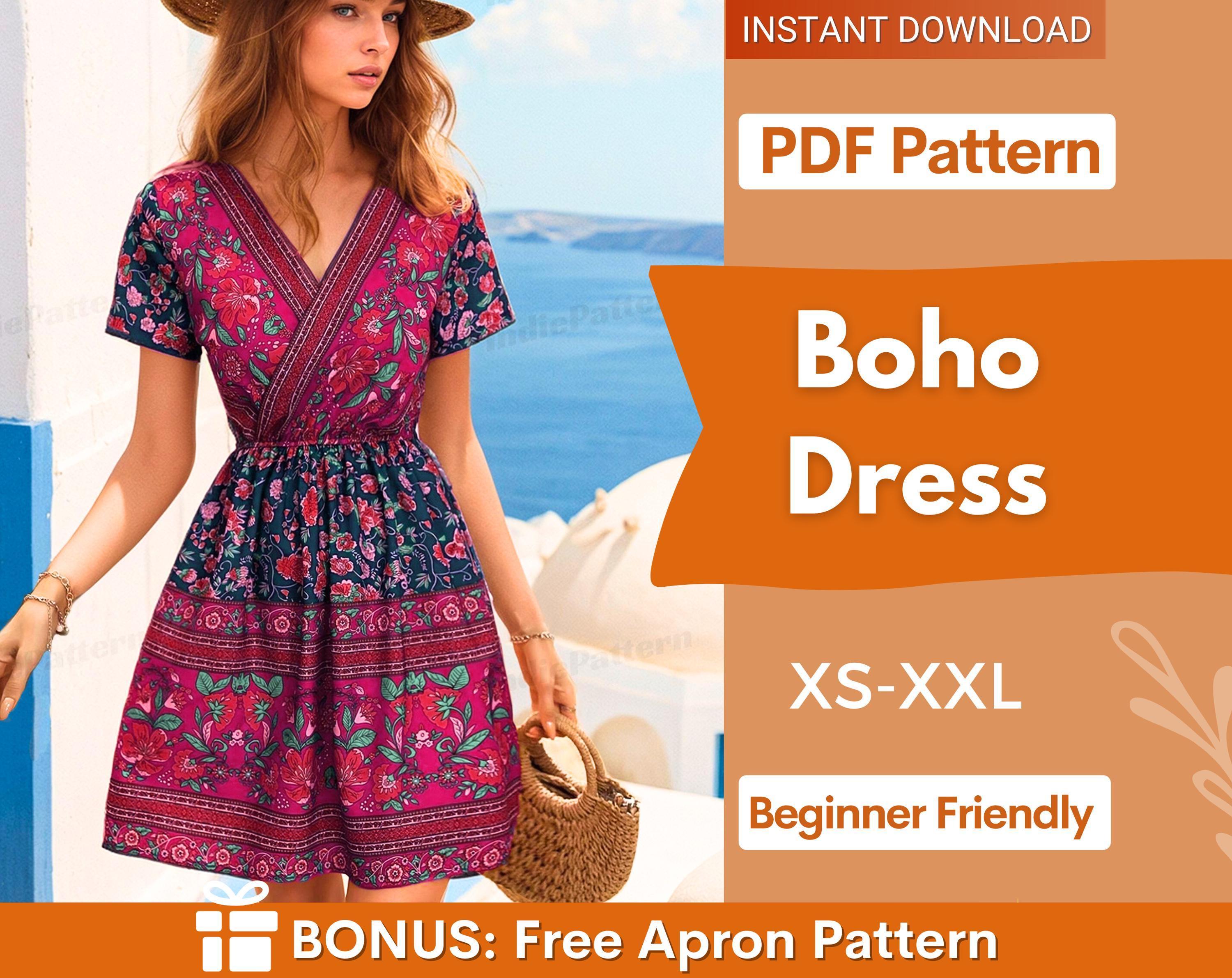 Boho Formal Dress - Etsy