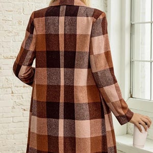 Coat Sewing Pattern with Lining | Winter Coat Pattern | Long Coat Pattern | Jacket Sewing Pattern, Women Sewing Pattern, Pattern Jacket Coat image 2