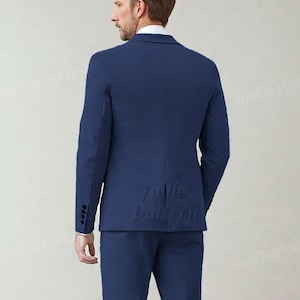 Men Jacket & Vest Sewing Patterns | Suit Jacket Pattern Men | Men Blazer | Men Sewing Pattern | Suit Pattern For Men | Men Vest Waistcoat image 2