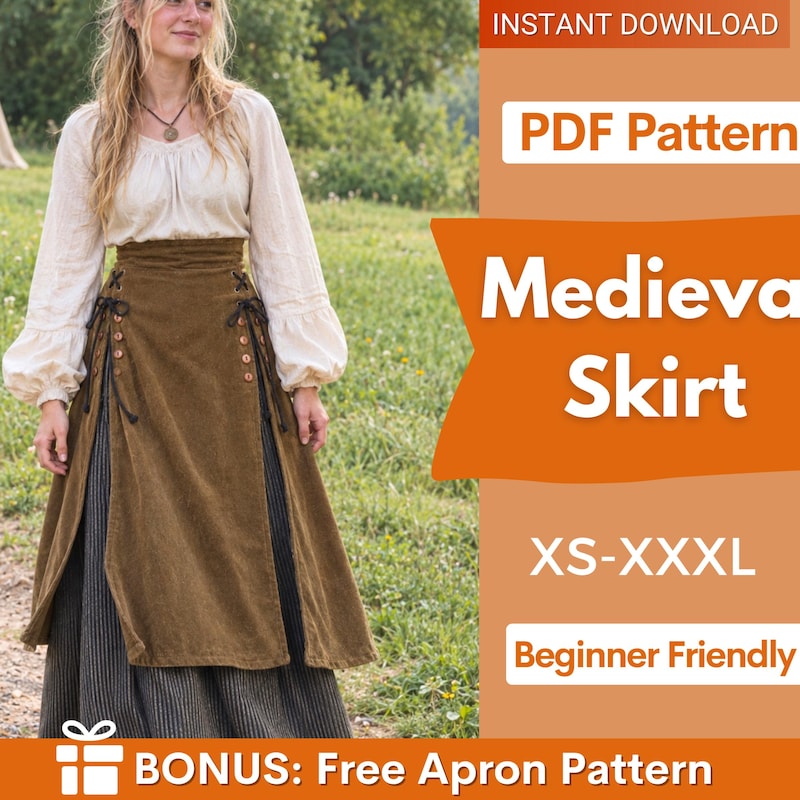 Mini Skirt Medieval - Etsy