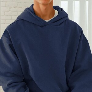 Men Hoodie Sewing Pattern, Hoodie Pattern for Men, XS- XXXL, Sweatshirt Pattern, Men Sewing Pattern, Men Patterns, Patterns for men Hoodie image 4