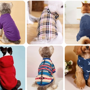 Dog Sewing Patterns Bundle +10, Dog Hoodie, Dog Shirt, Sewing Patterns for Dogs, Pet Patterns, Dog Coat, Dog Jacket, Dog sweater, Dog Pajama image 3