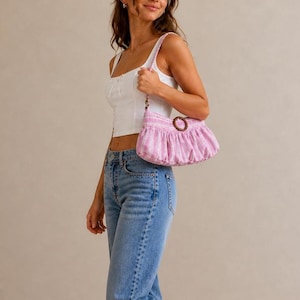 Pleated Bag Pattern | Hobo Bag Sewing Pattern | Purse Sewing Pattern | Shoulder Bag | Women Bag Pattern | Beginner Bag Pattern image 3