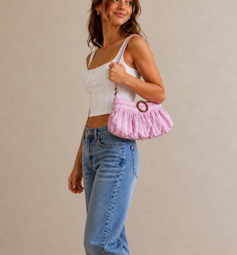 Pleated Bag Pattern | Hobo Bag Sewing Pattern | Purse Sewing Pattern | Shoulder Bag | Women Bag Pattern | Beginner Bag Pattern image 3