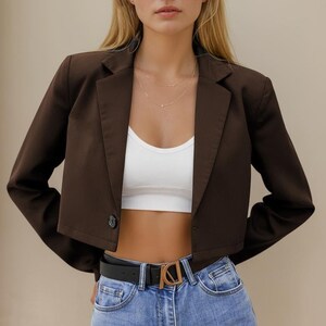 Patrón de costura para blazer / Patrón de costura para chaqueta de traje / Blazer para mujer / Patrones de costura para mujer / Patrón de costura para blazer de traje para mujer imagen 2
