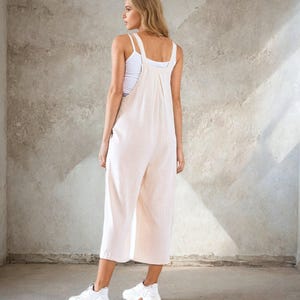 Jumpsuit Sewing Pattern | XS-XXL | Overalls pattern | Jumpsuit PDF Pattern |Women's Jumpsuits | Dungaree Pant Loose Trouser | Sewing Pattern image 2