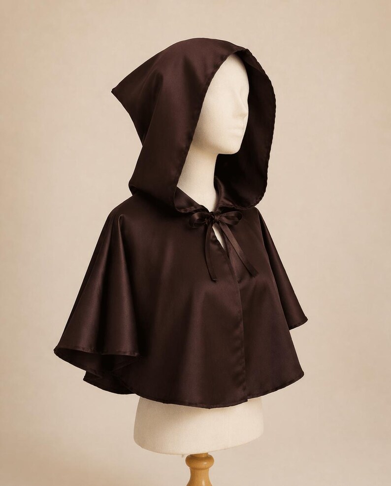 Capelet Sewing Pattern, Cape With Hoodie Sewing Pattern, Cape Pattern ...