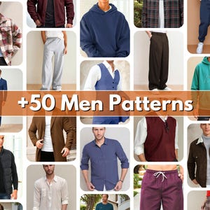 Whole Shop Bundle +540 Sewing Patterns | Sewing Patterns | Women Patterns | Men Patterns | Beginner Sewing Patterns Dress Corset Pants Top image 12