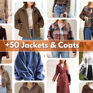 Whole Shop Bundle +540 Sewing Patterns | Sewing Patterns | Women Patterns | Men Patterns | Beginner Sewing Patterns Dress Corset Pants Top image 8