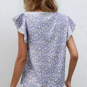 Blouse Sewing Pattern | Easy Top Pattern | Women Sewing Pattern | Blouse Pattern | Beginner Sewing Pattern | Women Blouse Top Tshirt Pattern image 2