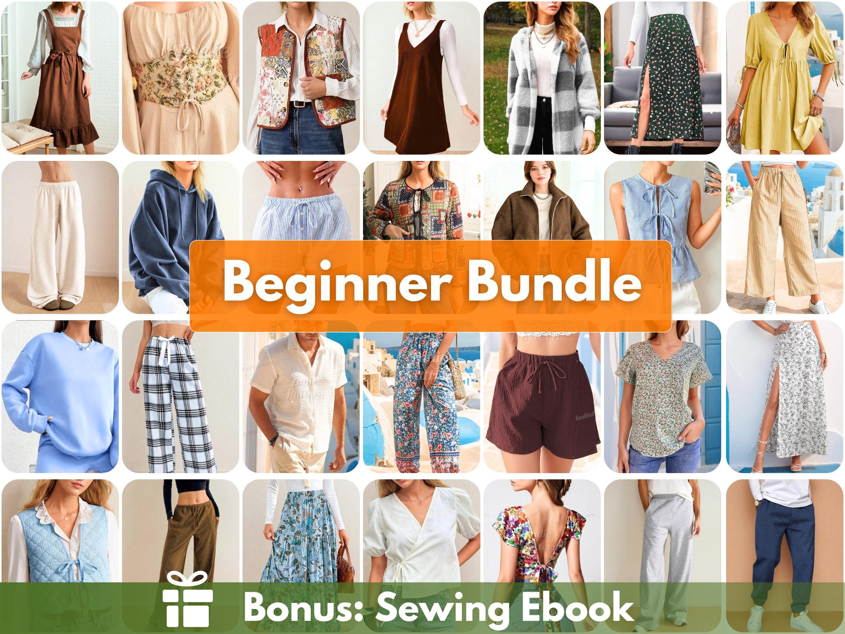30 Beginner Sewing Patterns | Easy Sewing Patterns | Women Sewing ...