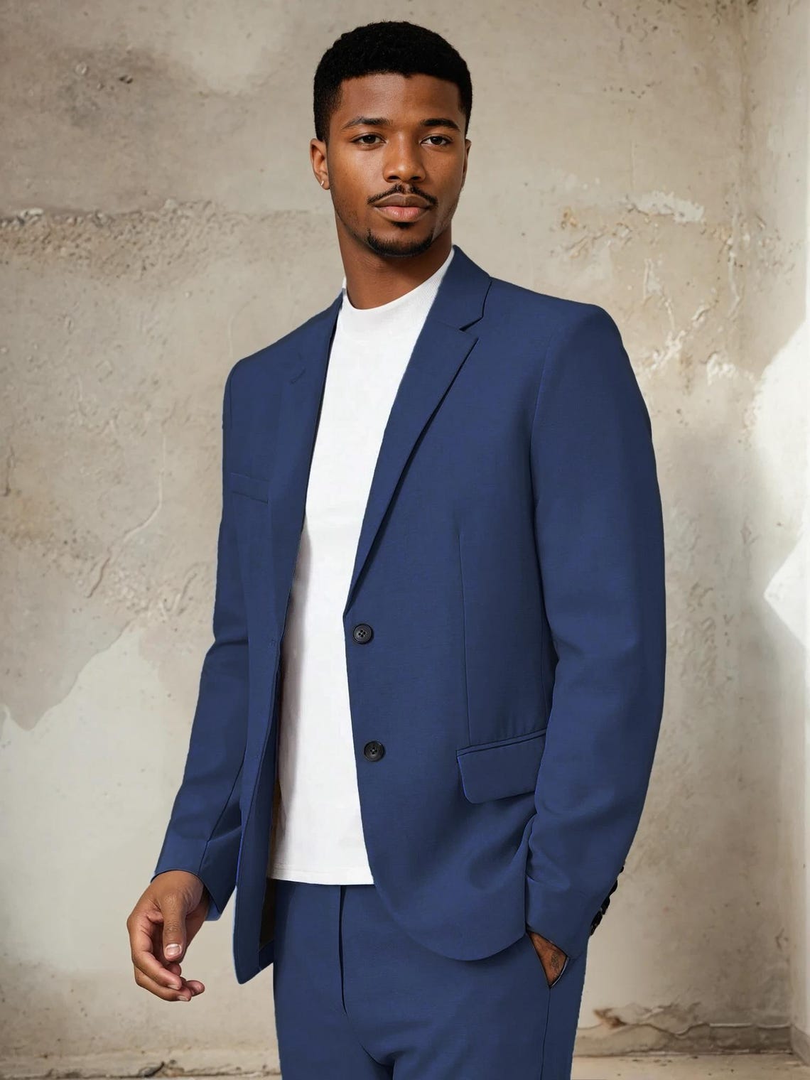 Men Suit Jacket and Pants Sewing Pattern | Jacket & Pants Sewing ...