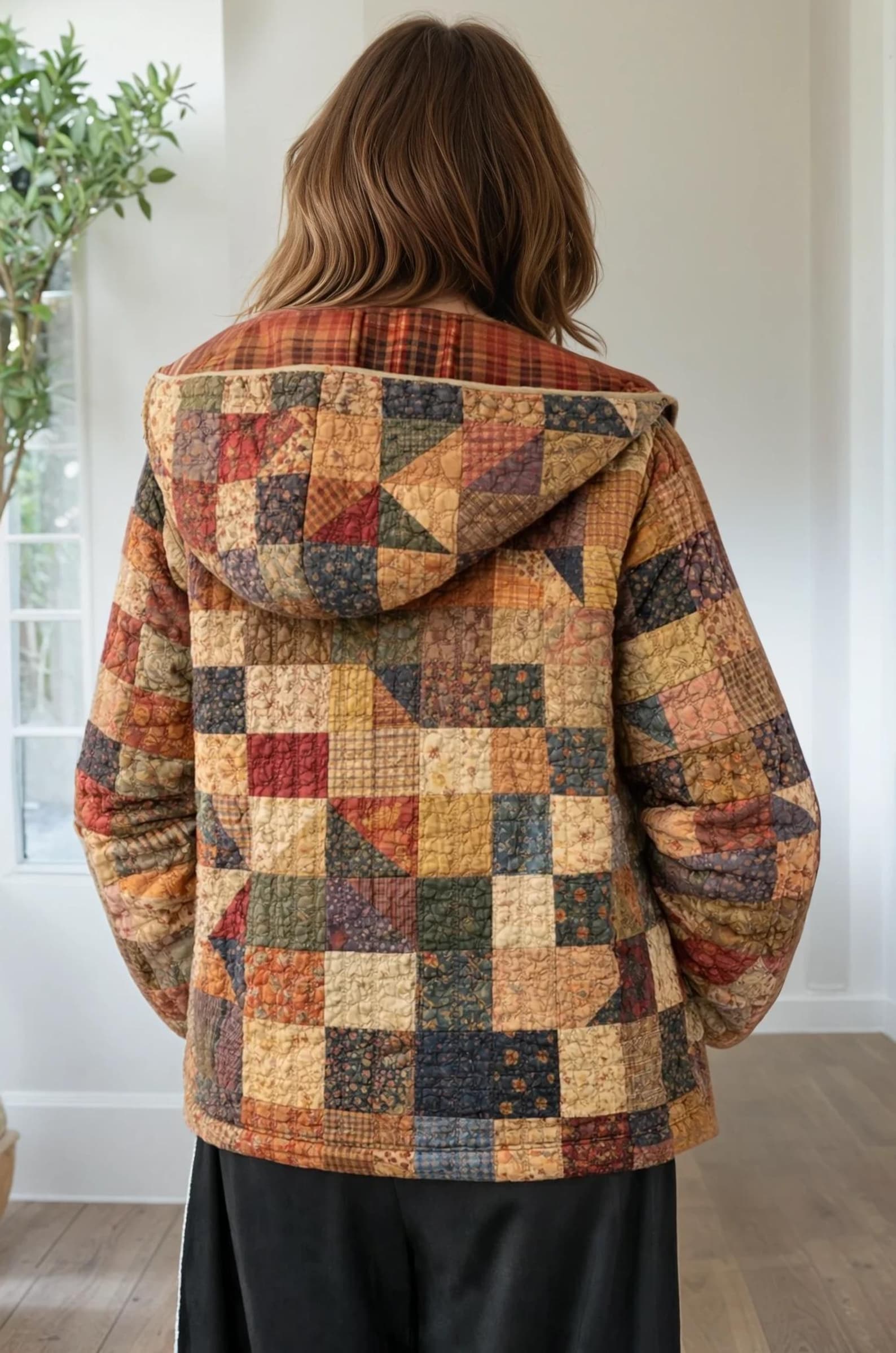 Jacket With Patterns Quilted Jacket With Hoodie Sewing Pattern | Quilted Jacket Pattern ...