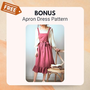 a woman in a pink dress is standing next to a chair