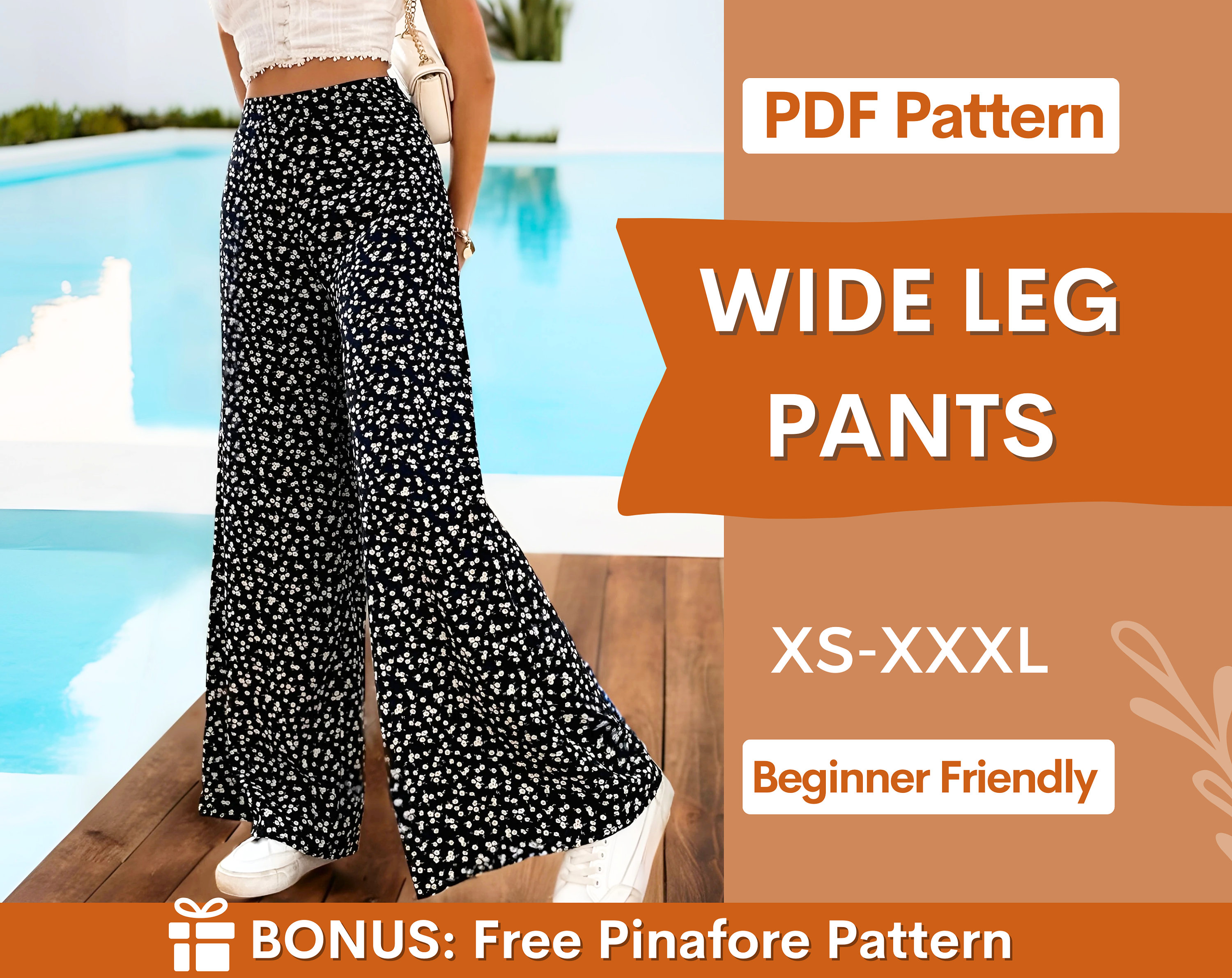 Wide Leg Pants Pattern 