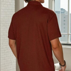 Bowling Shirt Sewing Pattern, Men Shirt Pattern, Sewing Pattern for Men, Men Sewing Pattern, Short Sleeved Shirt Pattern for Men image 2