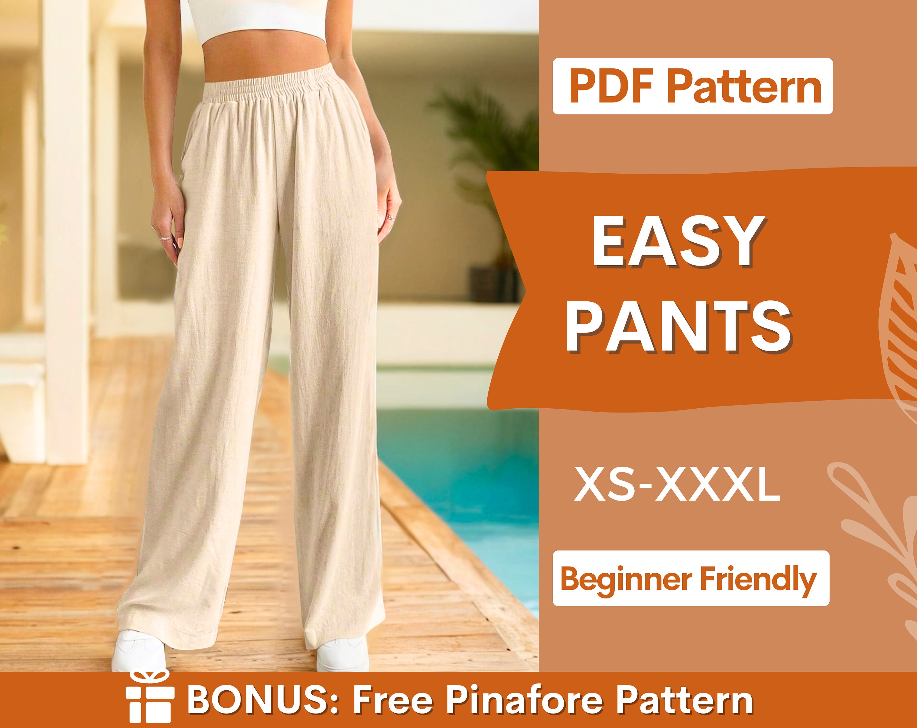 Wide Waistband Pants -  Canada