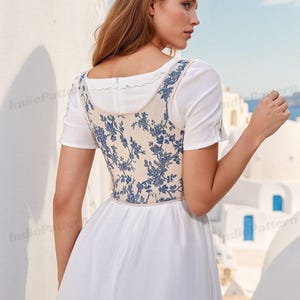 Corset Patterns | Top Pattern | Corset Belt Pattern | Underbust Corset Pattern | Sewing Patterns PDF | Women sewing pattern | PDF Pattern image 4