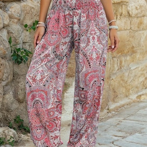 High Waisted Pants Pattern | XS-XXXL | Harem Pants Pattern | Comfy Pants Sewing Pattern | Women Pants Pattern | Beginner Sewing Pattern image 3