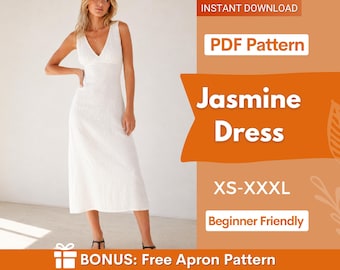 Jasmine Kleid Schnittmuster