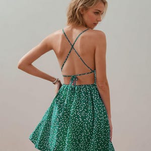 Short Dress Pattern | Summer Dress Pattern | Dress Sewing pattern | Women Pattern | Sewing Patterns | Backless Prom Dress Sewing Pattern image 2