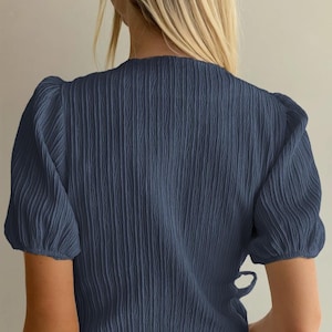 Top Sewing Pattern | Wrap Top Pattern | Women Sewing Pattern | Blouse Pattern | Sewing Patterns Women Blouse | Tie Top Blouse Women Pattern image 2