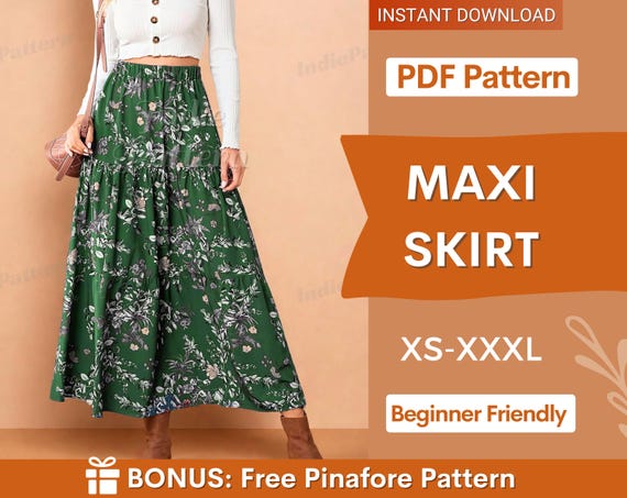 Lange rok naaipatroon sale