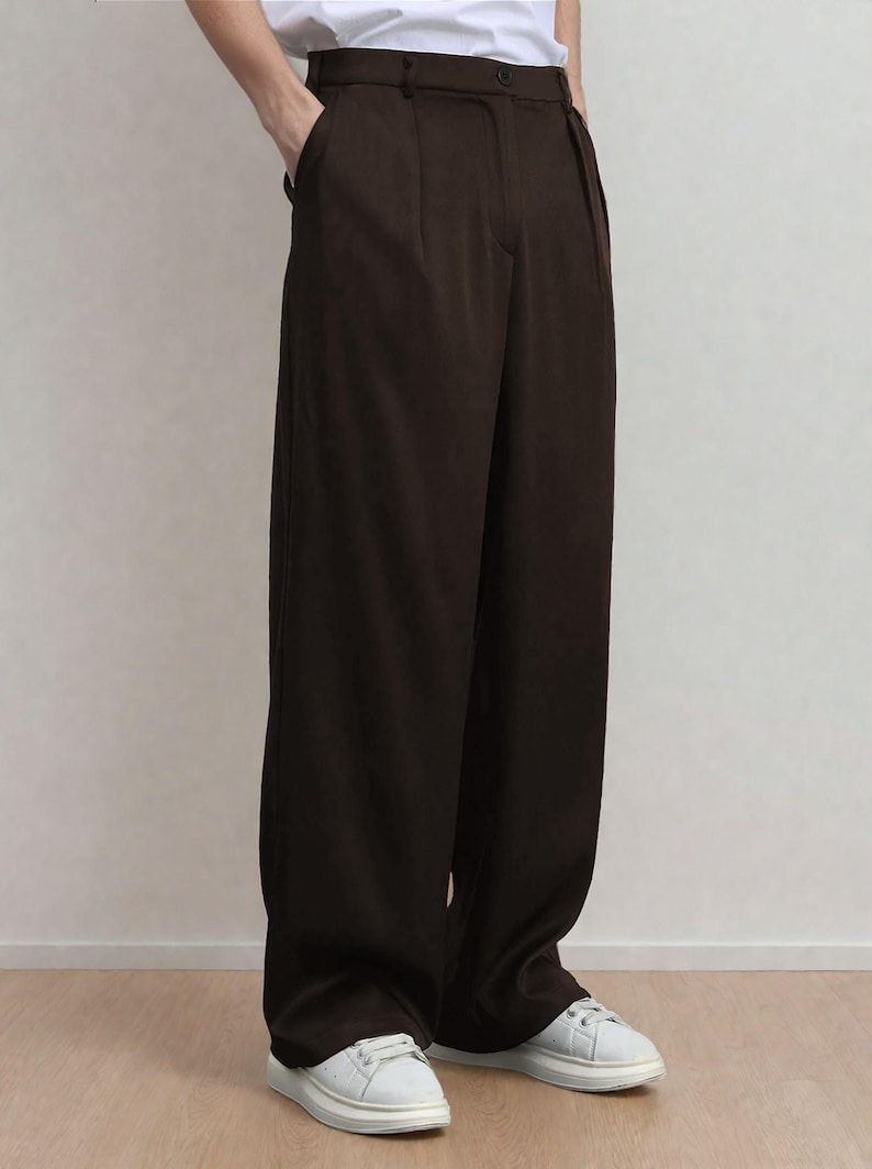 Men Pants Pattern | Men Trousers Sewing Pattern | Sewing Pattern for Men | Pants with Pockets | Men's Sewing Pattern | Straight Leg Pants image 3