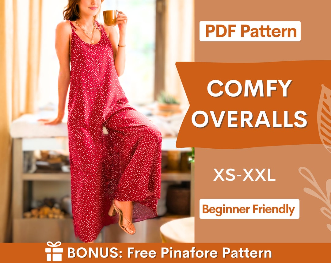 Women Overalls Pattern Overalls Sewing Pattern Women Pattern Overalls Pattern Jumpsuit Pattern ...