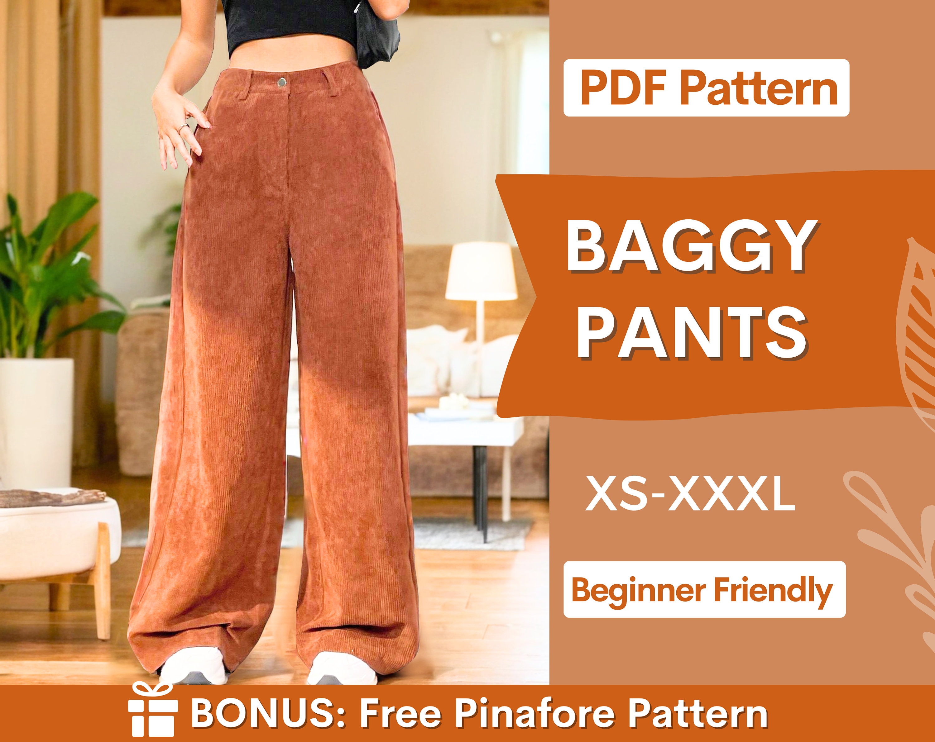 Share 232+ baggy trousers pattern latest