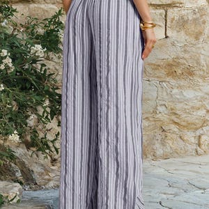 Drawstring Pants Pattern | Wide Leg Pants Sewing Pattern for Women ...