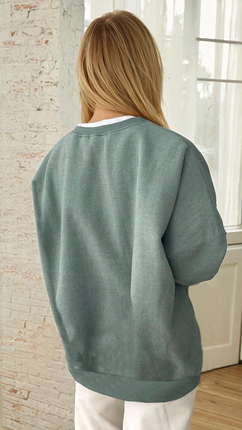 Oversized Sweatshirt Sewing Pattern, Women Sweatshirt, Hoodie Pattern, Women Sewing Pattern, Sweater Pattern, Beginner Sewing Pattern image 2