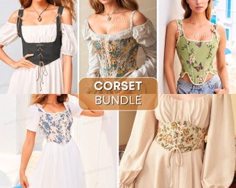 Corset Patterns | Top Pattern | Corset Belt Pattern | Underbust Corset Pattern | Sewing Patterns PDF | Women sewing pattern | PDF Pattern