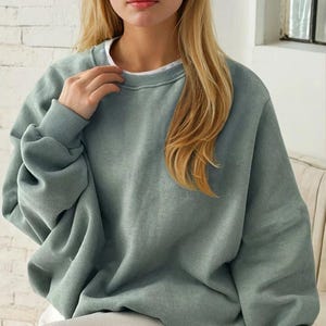 Oversized Sweatshirt Sewing Pattern, Women Sweatshirt, Hoodie Pattern, Women Sewing Pattern, Sweater Pattern, Beginner Sewing Pattern image 3